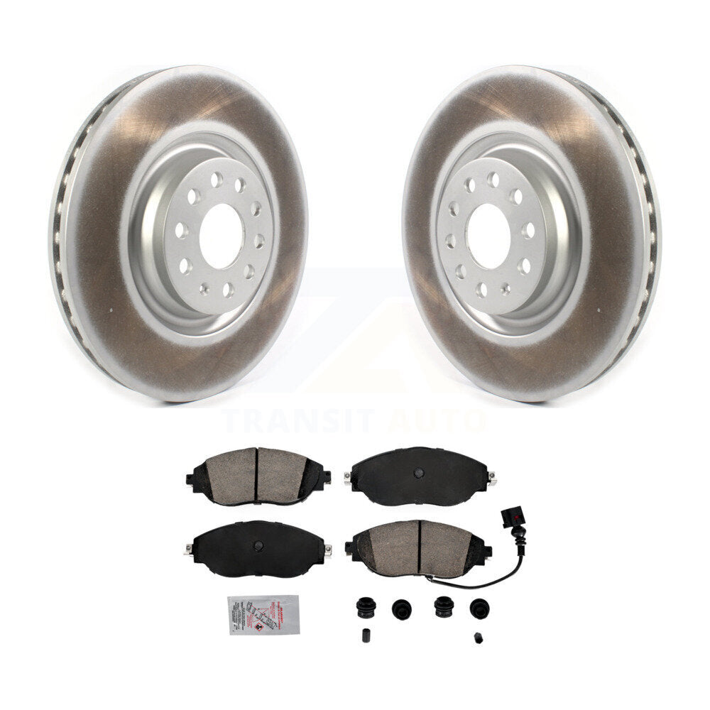 Coated Disc Rotors and Ceramic Brake Pads Kit-KGA-100150 - Kit.bestparts.ca