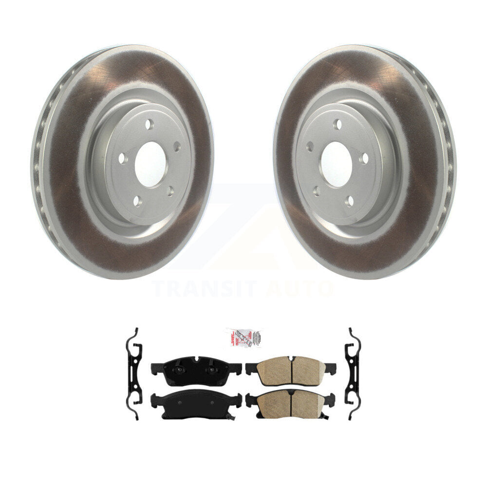 coated disc rotors and ceramic brake pads-kga-100154 - Kit.bestparts.ca