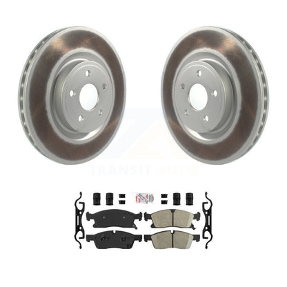 Coated Disc Rotors and Ceramic Brake Pads Kit-KGA-100155