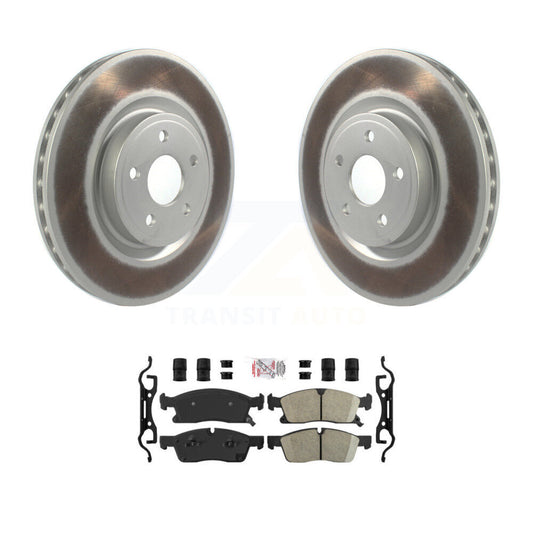 Coated Disc Rotors and Ceramic Brake Pads Kit-KGA-100155