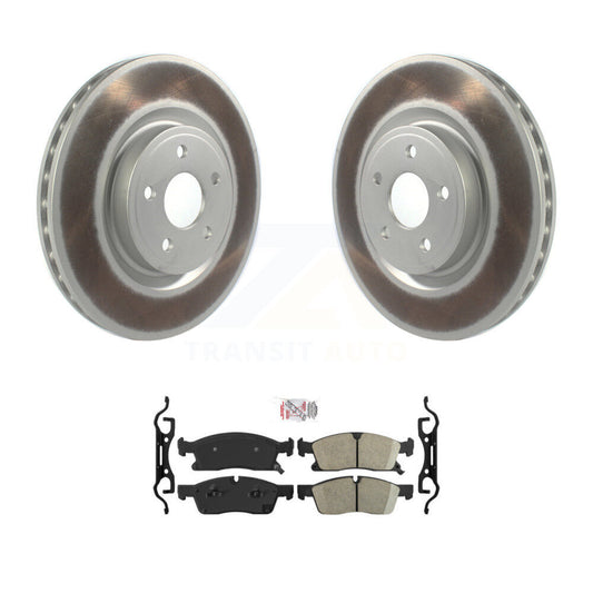 Coated Disc Rotors and Ceramic Brake Pads Kit-KGA-100156