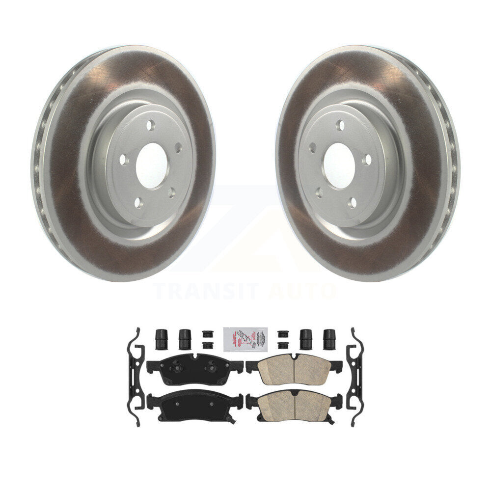 coated disc rotors and ceramic brake pads-kga-100159 - Kit.bestparts.ca