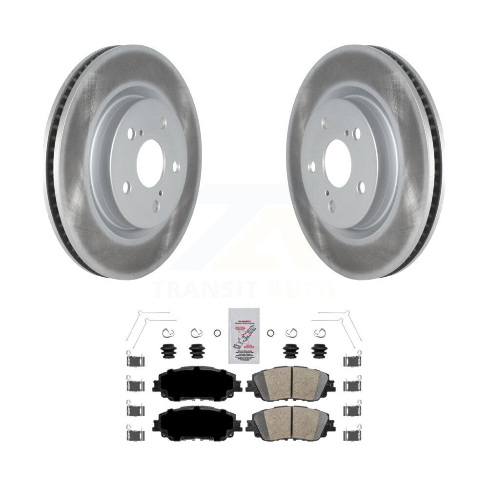 Coated Disc Rotors and Ceramic Brake Pads Kit-KGA-100160 - Kit.bestparts.ca