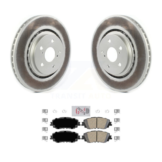 Coated Disc Rotors and Ceramic Brake Pads Kit-KGA-100164 - Kit.bestparts.ca