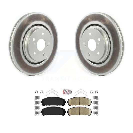 Coated Disc Rotors and Ceramic Brake Pads Kit-KGA-100165 - Kit.bestparts.ca