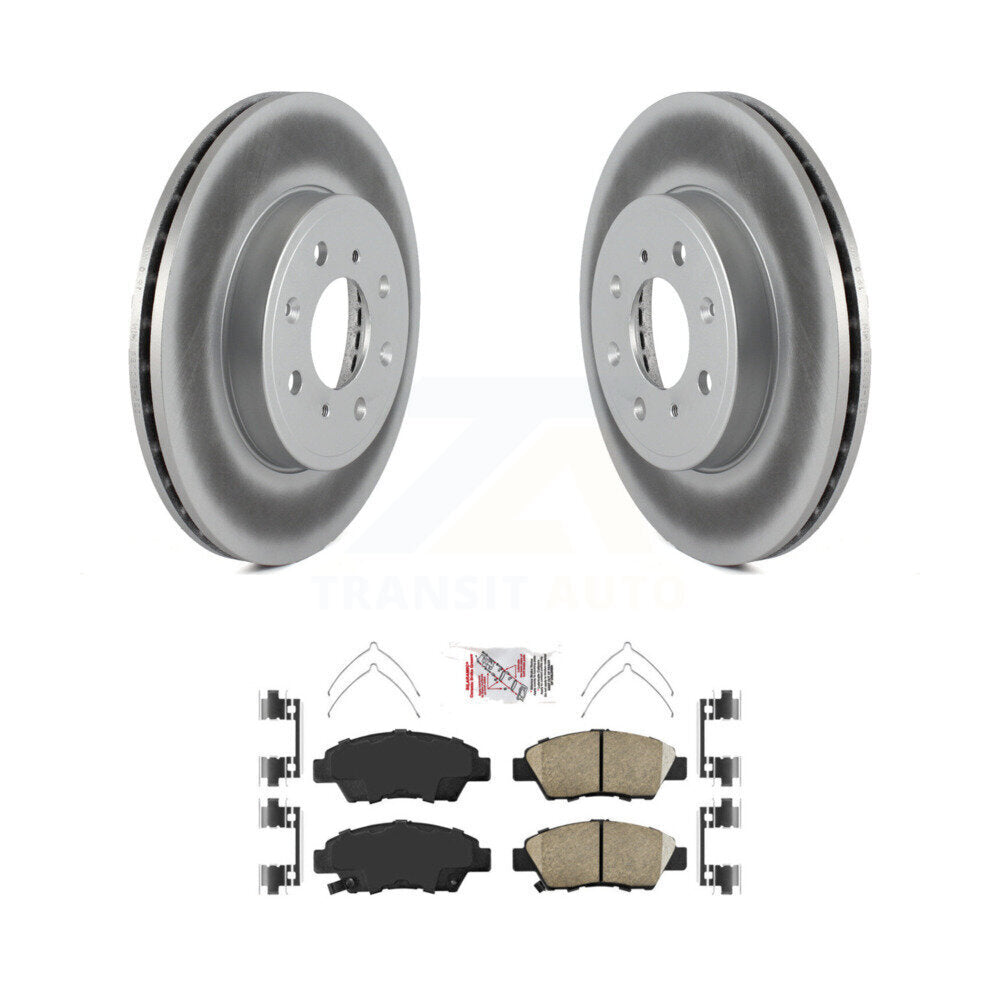 Coated Disc Rotors and Ceramic Brake Pads Kit-KGA-100166 - Kit.bestparts.ca Kit.bestparts.ca