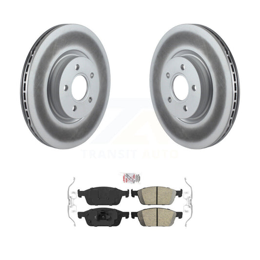 Coated Disc Rotors and Ceramic Brake Pads Kit-KGA-100169 - Kit.bestparts.ca