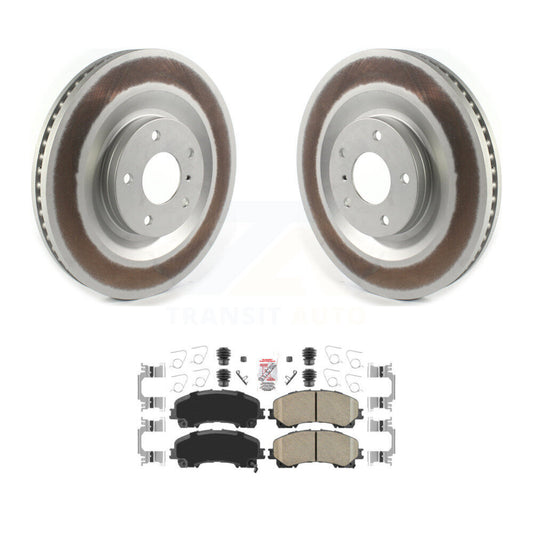 Coated Disc Rotors and Ceramic Brake Pads Kit-KGA-100170 - Kit.bestparts.ca