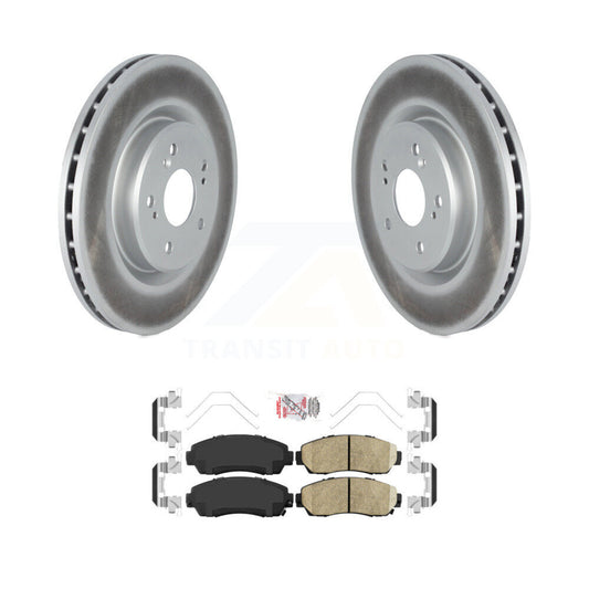 Coated Disc Rotors and Ceramic Brake Pads Kit-KGA-100173 - Kit.bestparts.ca