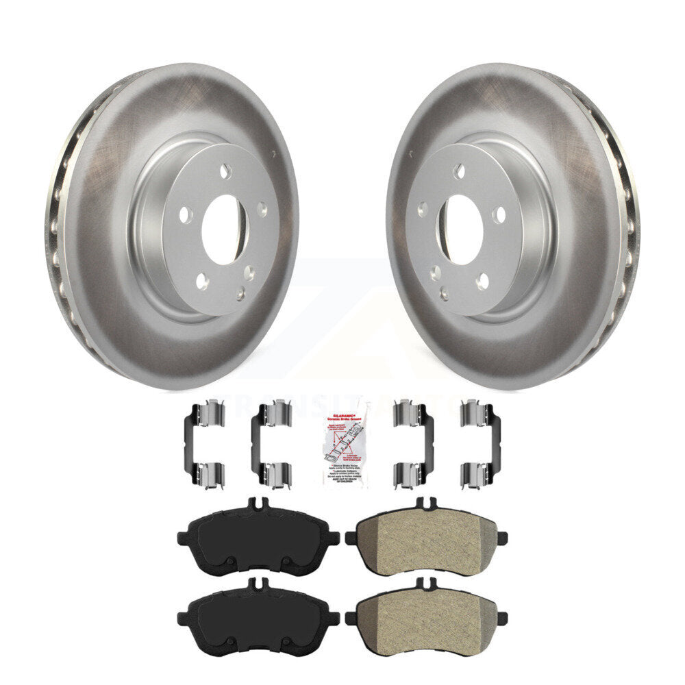 Coated Disc Rotors and Semi-Metallic Brake Pads Kit-KGA-100178 - Kit.bestparts.ca
