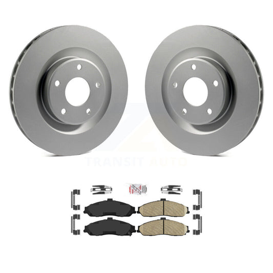 Coated Disc Rotors and Ceramic Brake Pads Kit-KGA-100182 - Kit.bestparts.ca