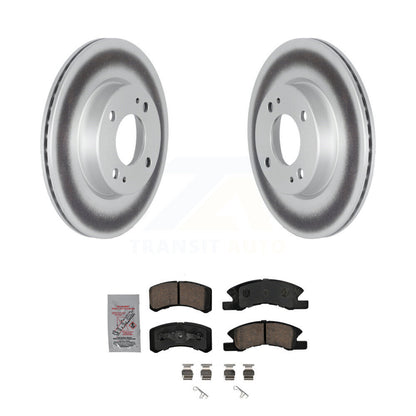 Coated Disc Rotors and Ceramic Brake Pads Kit-KGA-100183 - Kit.bestparts.ca