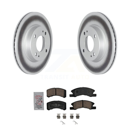 Coated Disc Rotors and Ceramic Brake Pads Kit-KGA-100183 - Kit.bestparts.ca