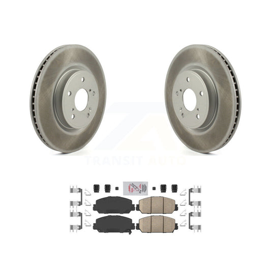 Coated Disc Rotors and Ceramic Brake Pads Kit-KGA-100195 - Kit.bestparts.ca