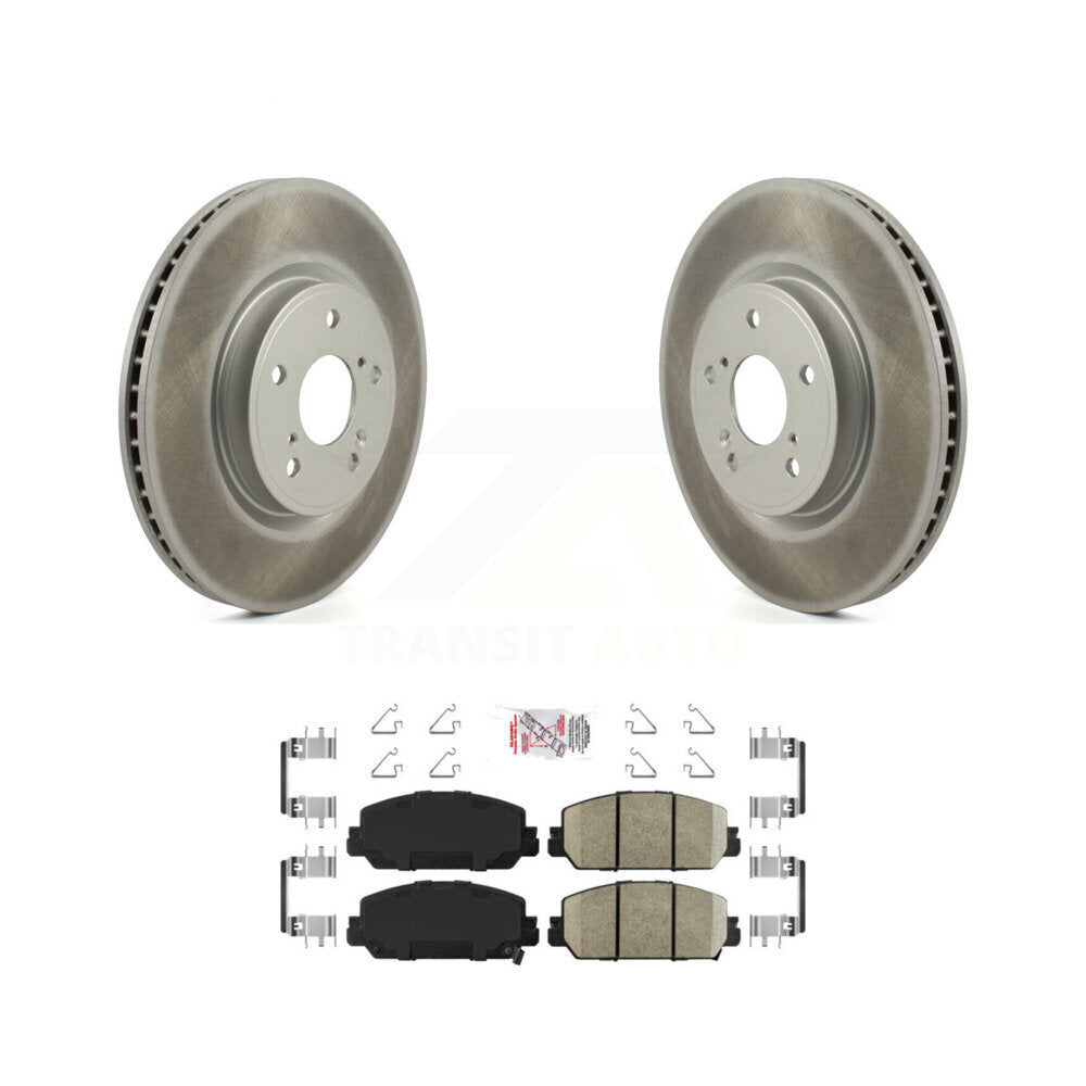 Coated Disc Rotors and Ceramic Brake Pads Kit-KGA-100196 - Kit.bestparts.ca