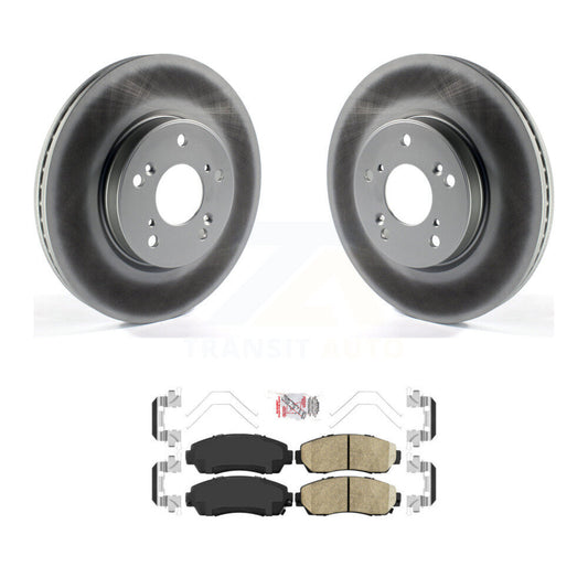 Coated Disc Rotors and Ceramic Brake Pads Kit-KGA-100201 - Kit.bestparts.ca