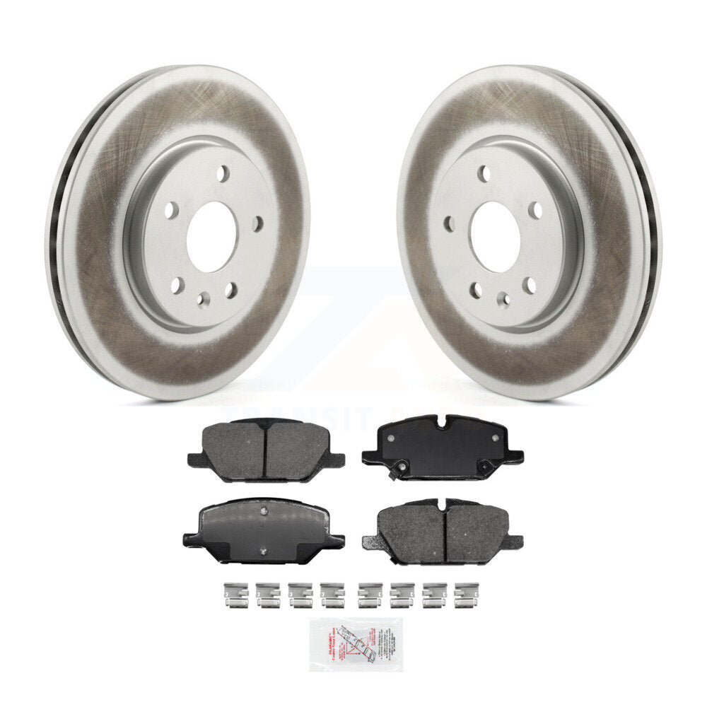 Coated Disc Rotors and Ceramic Brake Pads Kit-KGA-100205 - Kit.bestparts.ca