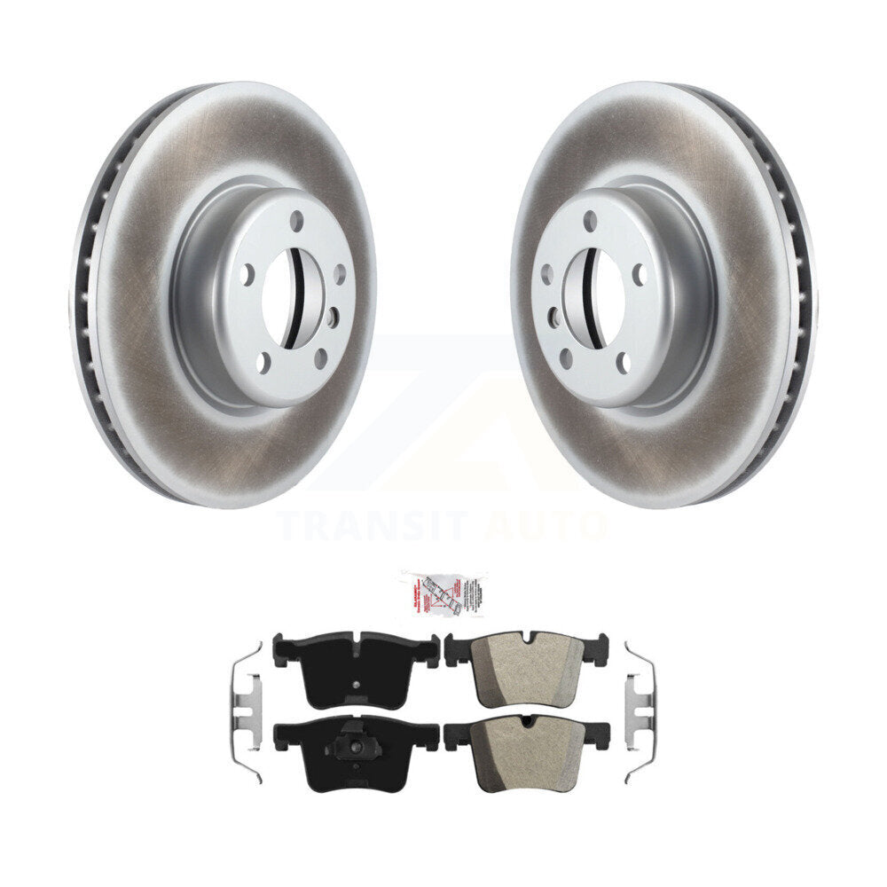 Coated Disc Rotors and Semi-Metallic Brake Pads Kit-KGA-100217 - Kit.bestparts.ca