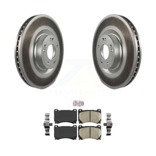 Coated Disc Rotors and Ceramic Brake Pads Kit-KGA-100225 - Kit.bestparts.ca