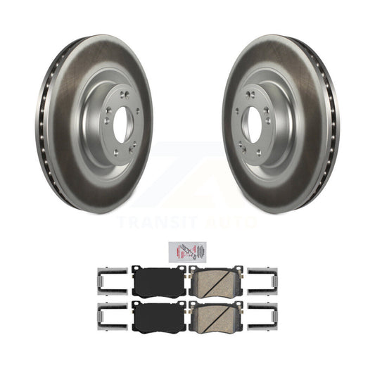 Coated Disc Rotors and Ceramic Brake Pads Kit-KGA-100227 - Kit.bestparts.ca