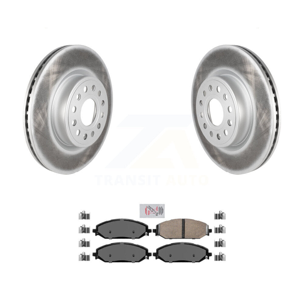 Coated Disc Rotors and Ceramic Brake Pads Kit-KGA-100230 - Kit.bestparts.ca