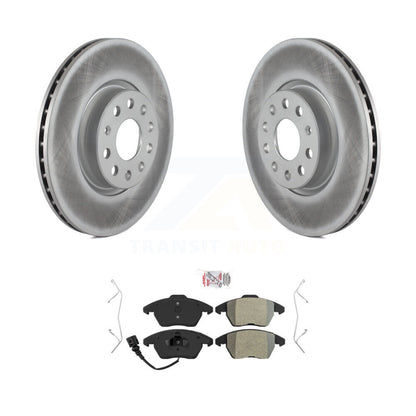Coated Disc Rotors and Semi-Metallic Brake Pads Kit-KGA-100235 - Kit.bestparts.ca