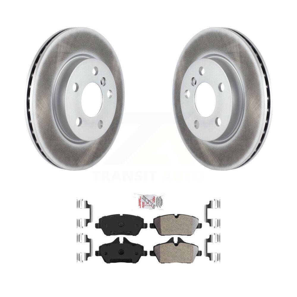 Coated Disc Rotors and Semi-Metallic Brake Pads Kit-KGA-100251 - Kit.bestparts.ca