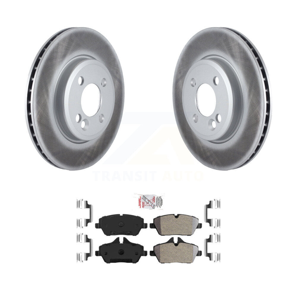 Coated Disc Rotors and Semi-Metallic Brake Pads Kit-KGA-100254 - Kit.bestparts.ca