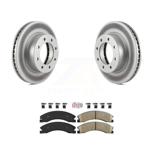 Coated Disc Rotors and Ceramic Brake Pads Kit-KGA-100261 - Kit.bestparts.ca