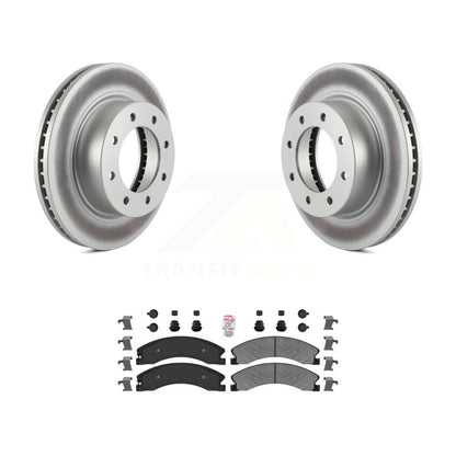 Coated Disc Rotors and Semi-Metallic Brake Pads Kit-KGA-100262 - Kit.bestparts.ca
