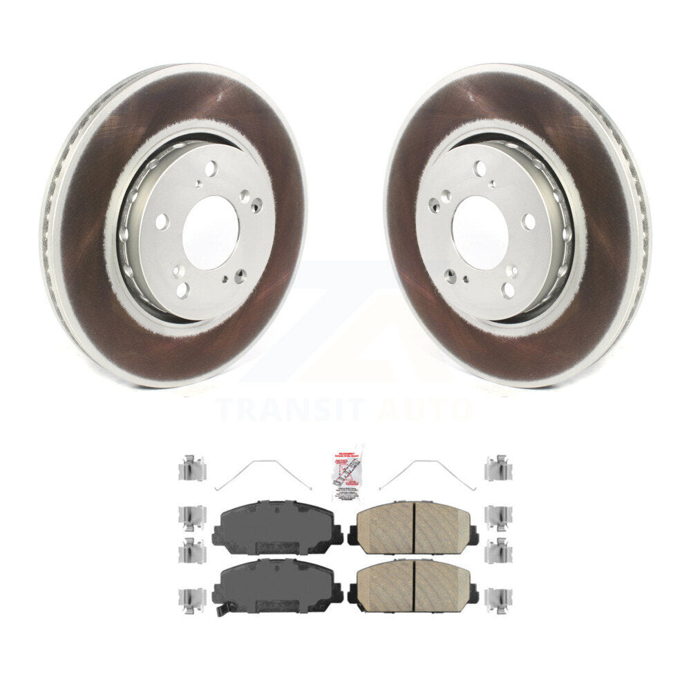 Coated Disc Rotors and Ceramic Brake Pads Kit-KGA-100271 - Kit.bestparts.ca