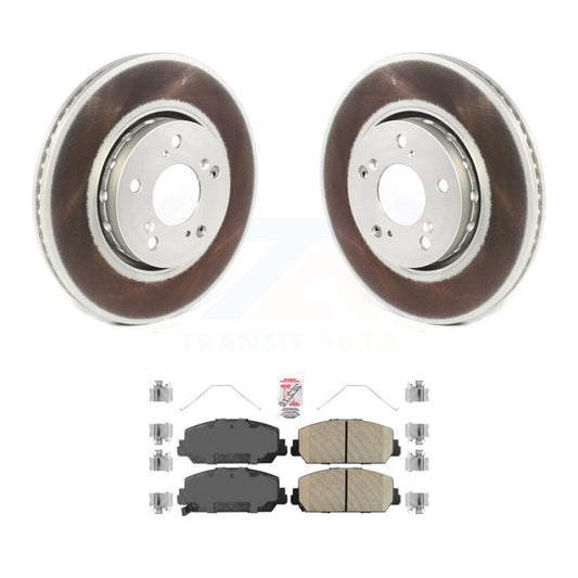 Coated Disc Rotors and Ceramic Brake Pads Kit-KGA-100271 - Kit.bestparts.ca