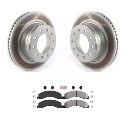 Coated Disc Rotors and Semi-Metallic Brake Pads Kit-KGA-100278 - Kit.bestparts.ca
