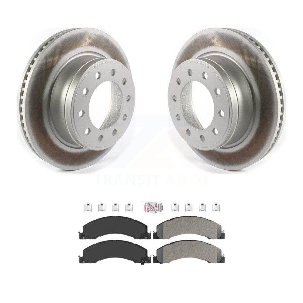 Coated Disc Rotors and Semi-Metallic Brake Pads Kit-KGA-100279 - Kit.bestparts.ca