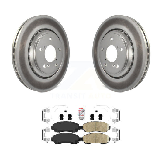 Coated Disc Rotors and Ceramic Brake Pads Kit-KGA-100281 - Kit.bestparts.ca