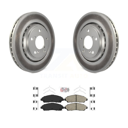 Coated Disc Rotors and Ceramic Brake Pads Kit-KGA-100283 - Kit.bestparts.ca