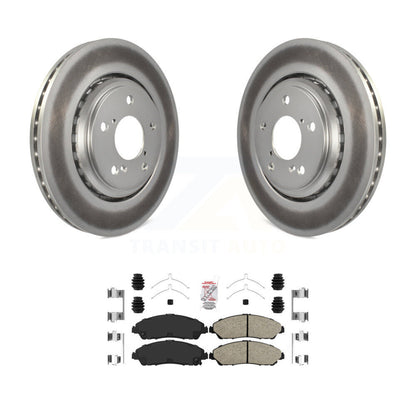 Coated Disc Rotors and Ceramic Brake Pads Kit-KGA-100284 - Kit.bestparts.ca