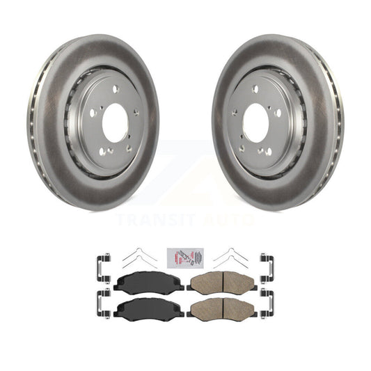 Coated Disc Rotors and Ceramic Brake Pads Kit-KGA-100286 - Kit.bestparts.ca