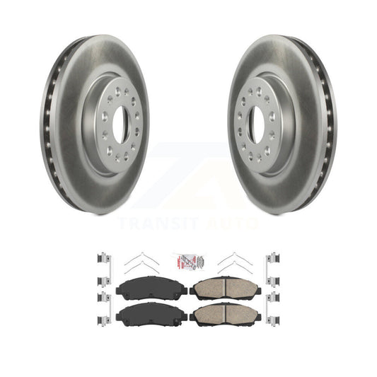 Coated Disc Rotors and Ceramic Brake Pads Kit-KGA-100290 - Kit.bestparts.ca