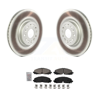 Coated Disc Rotors and Ceramic Brake Pads Kit-KGA-100291 - Kit.bestparts.ca