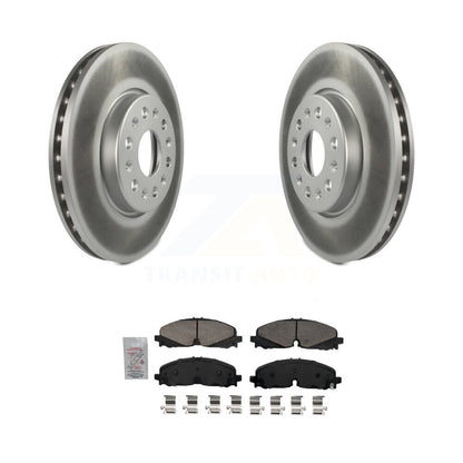 Coated Disc Rotors and Ceramic Brake Pads Kit-KGA-100292 - Kit.bestparts.ca