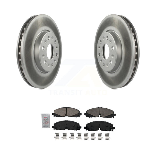 Coated Disc Rotors and Ceramic Brake Pads Kit-KGA-100292 - Kit.bestparts.ca