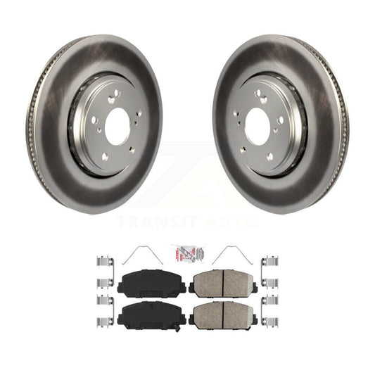 Coated Disc Rotors and Ceramic Brake Pads Kit-KGA-100294 - Kit.bestparts.ca
