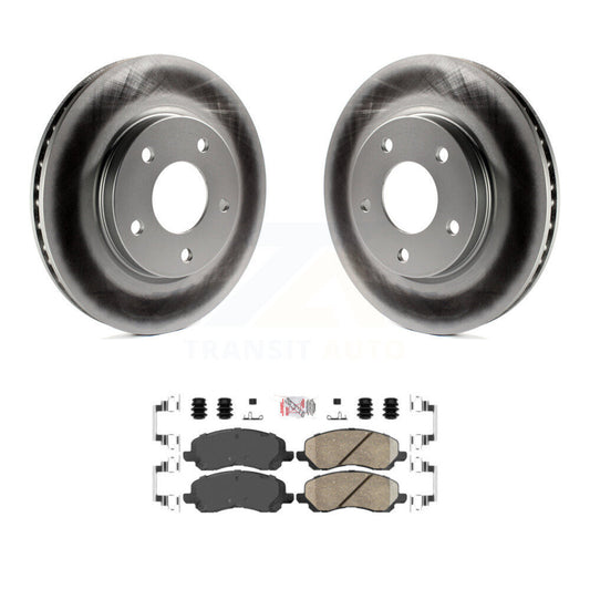 Coated Disc Rotors and Ceramic Brake Pads Kit-KGA-100296 - Kit.bestparts.ca
