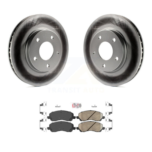 Coated Disc Rotors and Ceramic Brake Pads Kit-KGA-100297 - Kit.bestparts.ca
