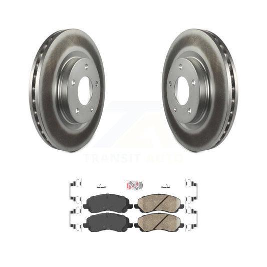 Coated Disc Rotors and Ceramic Brake Pads Kit-KGA-100299 - Kit.bestparts.ca
