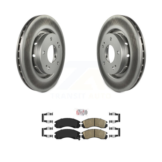Coated Disc Rotors and Ceramic Brake Pads Kit-KGA-100301 - Kit.bestparts.ca