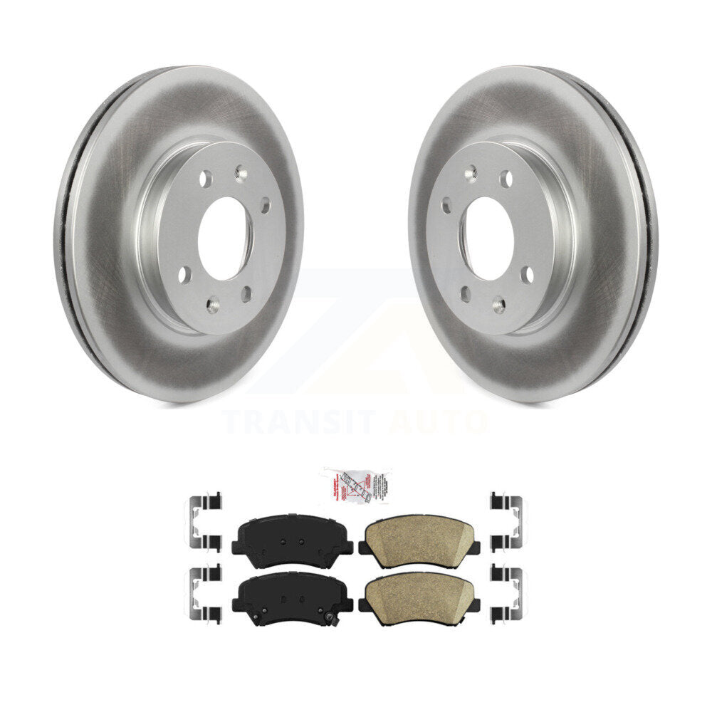 Coated Disc Rotors and Ceramic Brake Pads Kit-KGA-100303 - Kit.bestparts.ca