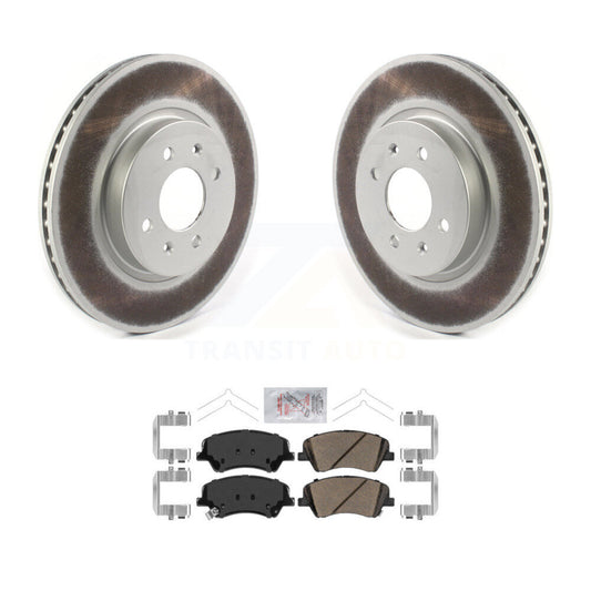 Coated Disc Rotors and Ceramic Brake Pads Kit-KGA-100304 - Kit.bestparts.ca