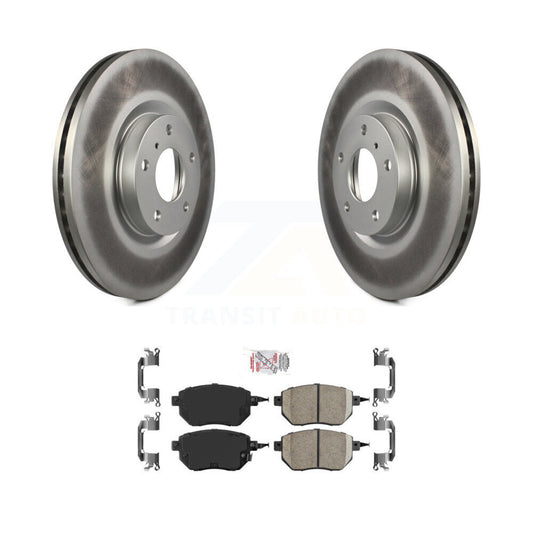 Coated Disc Rotors and Ceramic Brake Pads Kit-KGA-100312 - Kit.bestparts.ca